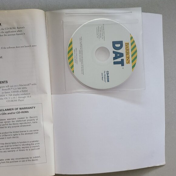 Barron's Dental Admission Test Textbook - Picture 3 of 6